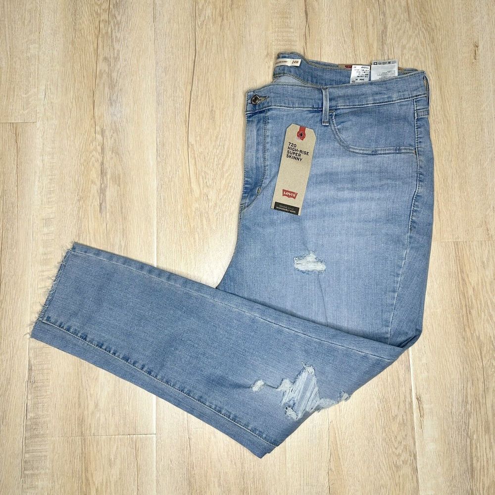 Levi’s  720 High Rise Super Skinny size 24 Women’s Jeans Blue